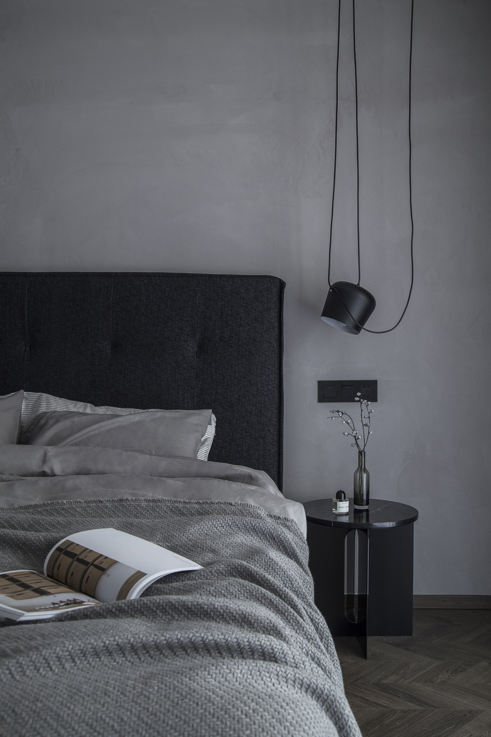 现代简约风格室内家装案例效果图-卧室 现代简约风格室内家装案例效果图-卧室