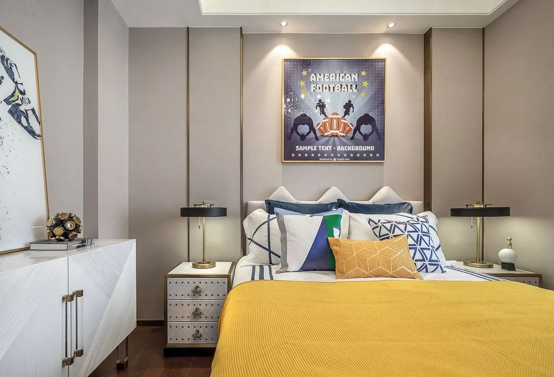 装修案例法式风格室内装修效果图-次卧 装修案例法式风格室内装修效果图-次卧