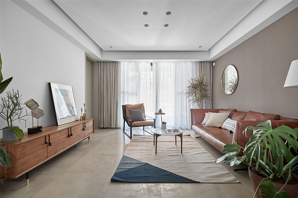 南宁荣和公园墅别墅290平米北欧风格室内装修案例-客厅 南宁荣和公园墅别墅290平米北欧风格室内装修案例-客厅