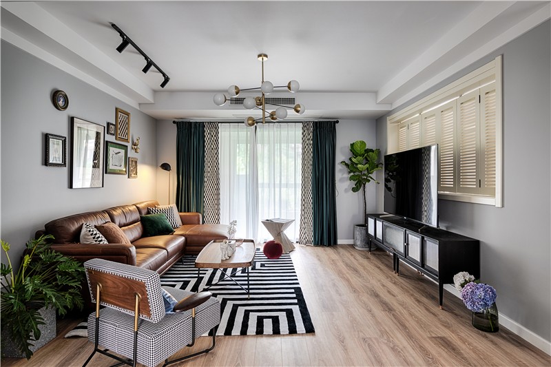 装修案例现代北欧风格室内装修效果图-客厅 装修案例现代北欧风格室内装修效果图-客厅