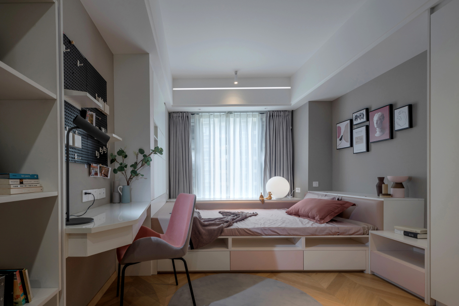 新中式风格家装设计室内装修效果图-儿童房 新中式风格家装设计室内装修效果图-儿童房