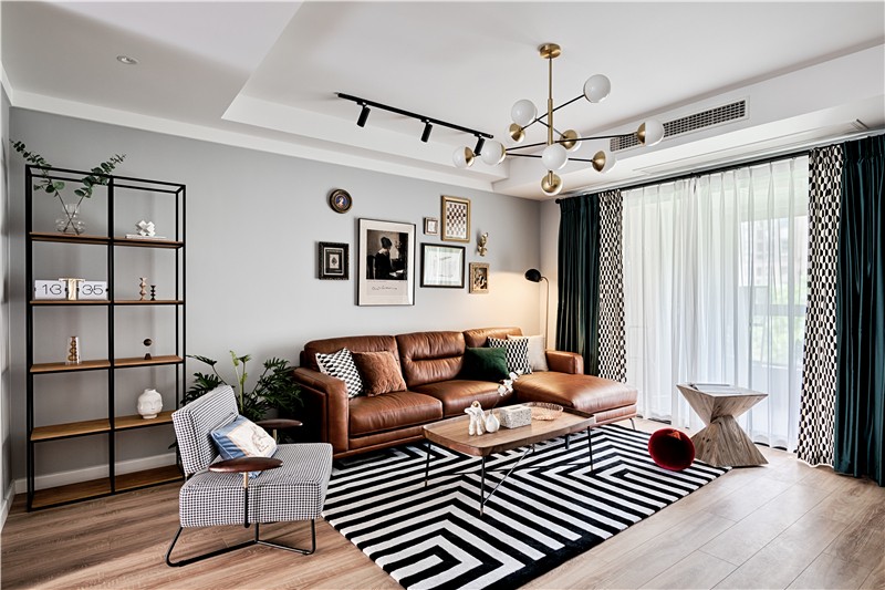 装修案例现代北欧风格室内装修效果图-客厅 装修案例现代北欧风格室内装修效果图-客厅